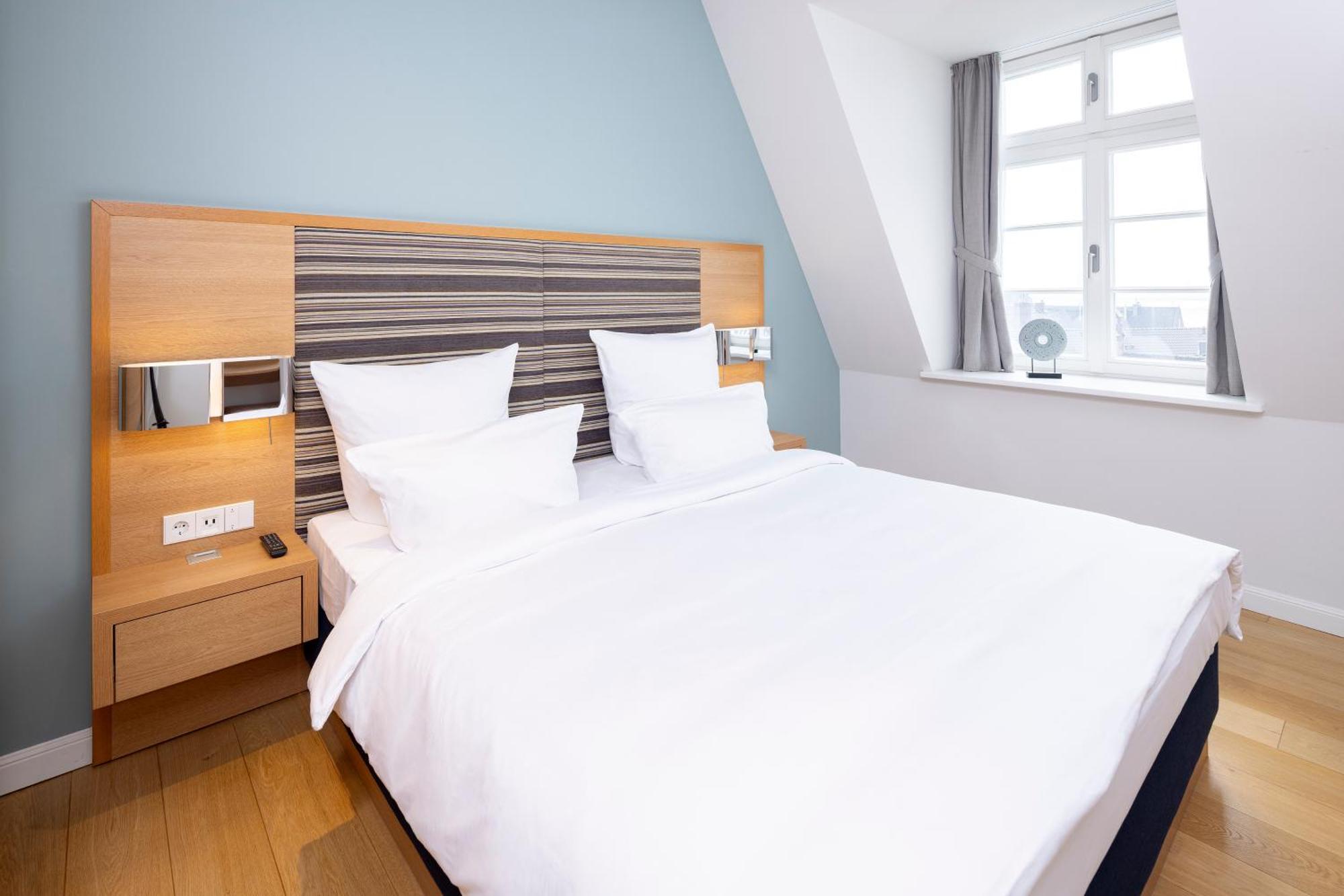 מלון דיסלדורף The Wellem, In The Unbound Collection By Hyatt מראה חיצוני תמונה A typical bedroom at the hotel
